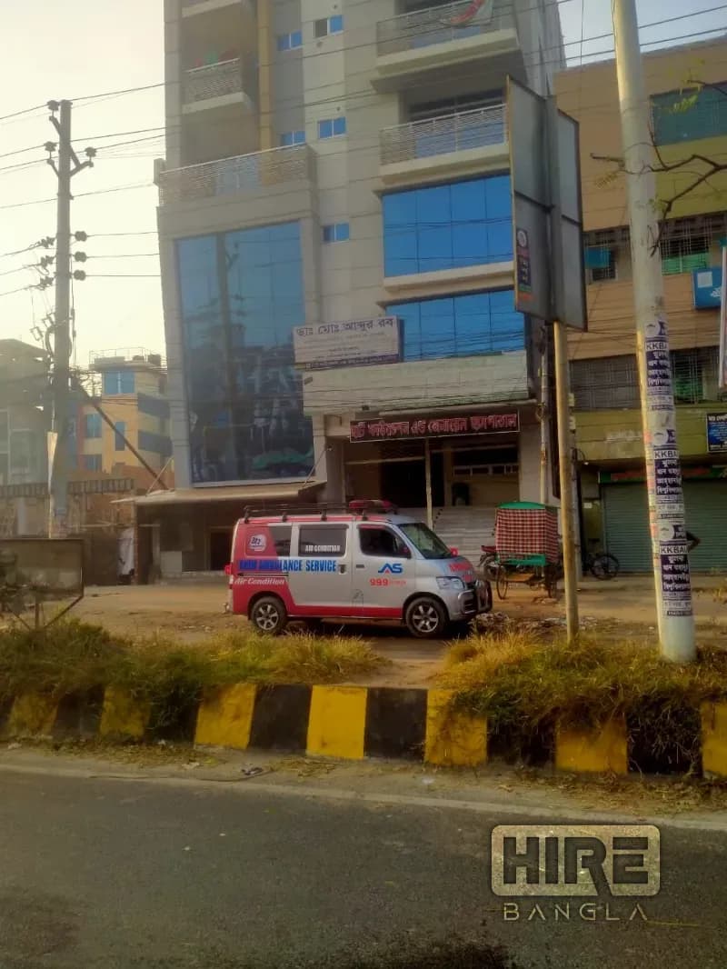 খুলনা অ্যাম্বুলেন্স সার্ভিস - Ambulance  in Sonadanga, Khulna | HireBangla Cover